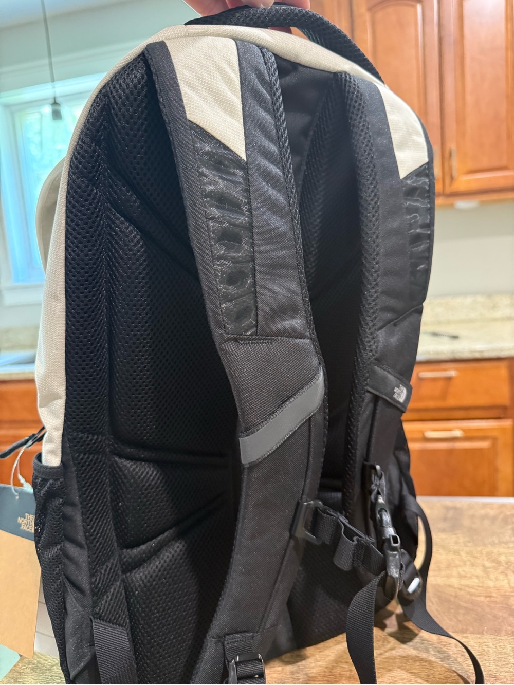 The North Face Groundwork's Backpack - Cream and Black - Picture 4 of 9